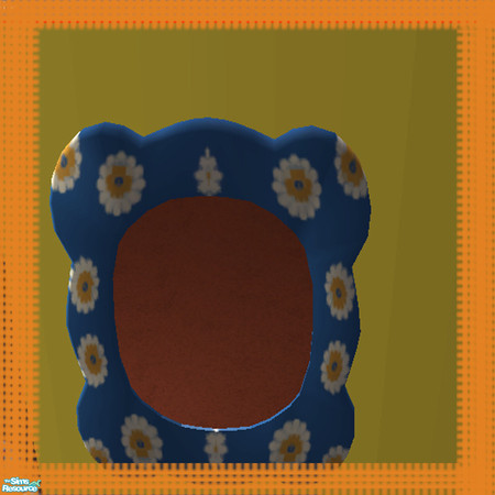 Sims 2 — Full Bloom Mirror by oldmember_justme11806 — Here is a matching mirror for this set I forgot to include in the