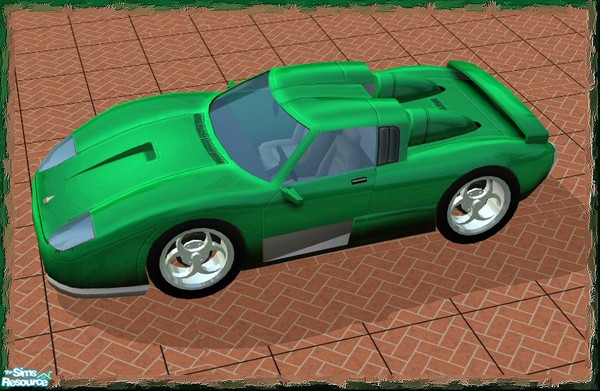 Sims 2 — Hunka Hot Hues - Green Xtreme by Waverly — "Normal" colors for your cars from DuPont's "Hot
