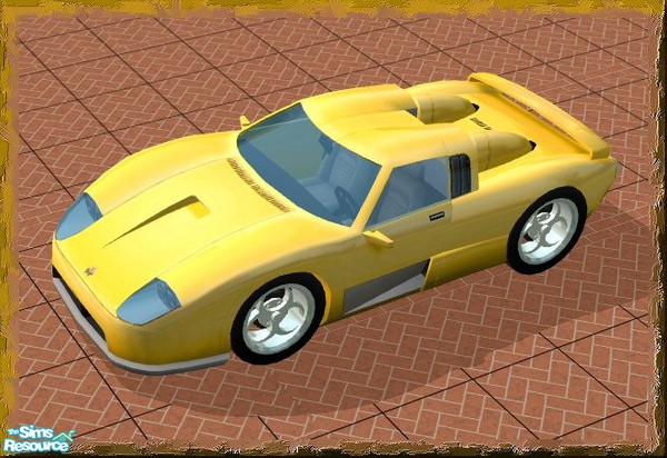 Sims 2 — Hunka Hot Hues - Smooth Yellow by Waverly — "Normal" colors for your cars from DuPont's "Hot