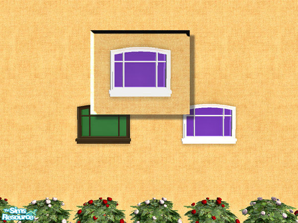 Sims 2 — Belangie privacy window  - blue violet g by chrissy6930 — Recolor of Windkeeper's Belangie privacy window.