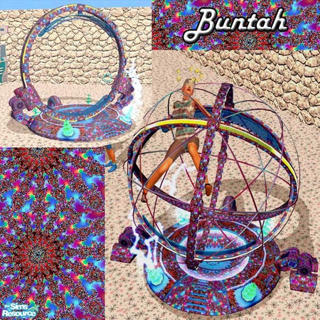 Sims 2 — Jeweled Electro Dance Sphere by buntah — These recolors of the Electro Dance Sphere require Nightlife and you