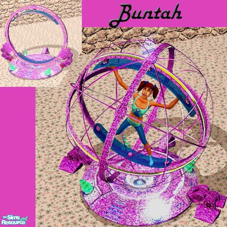 Sims 2 — Sparkly Electro Dance Sphere by buntah — These recolors of the Electro Dance Sphere require Nightlife and you