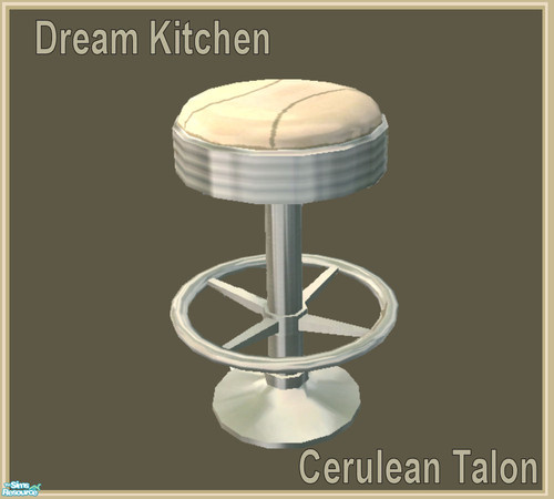 Sims 2 — Dream Kitchen - Barstool by Cerulean Talon — Kitchen furnishings that will make any home the talk of the