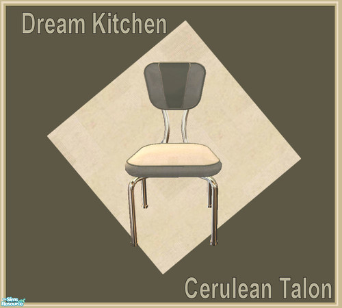Sims 2 — Dream Kitchen - Kitchen Chair by Cerulean Talon — Kitchen furnishings that will make any home the talk of the