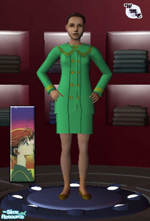 Sims 2 — Miki Koishikawa by KagomeHanyou — The heroine of the anime "Marmalade Boy."