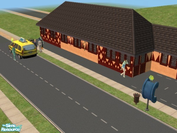 Sims 2 — Tiny Tavern by dniseivyblaze — A small, classy, simple tavern for your shadier sims to enjoy! Made specifically