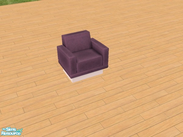 Sims 2 — Dark Purple Sectional by Queen_Of_The_Stone_Age — *tsraa item*