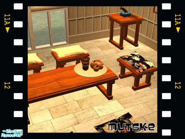 Sims 2 — Altar recolor plate by Mutske — Altar recolor set