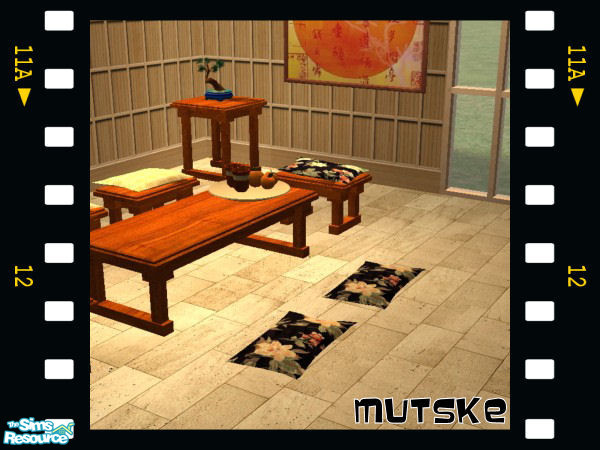 Sims 2 — Altar recolor pillow by Mutske — Altar recolor set