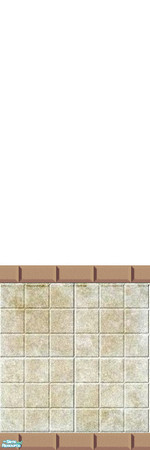 Sims 2 — Tile 16 by Lorah — These 27 tile and vinyl walls match my $20. Tile floors in blue, brown, green, cream, gold,