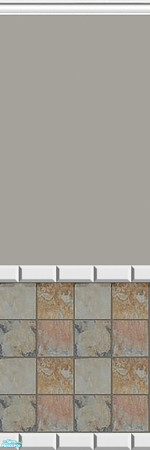 Sims 2 — Tile 5 by Lorah — These 27 tile and vinyl walls match my $20. Tile floors in blue, brown, green, cream, gold,