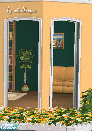 Sims 2 — Belangie archway diagonal by Windkeeper — Diagonal version of "Belangie archway" from this set.