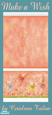 Sims 2 — Make a Wish - Wallpaper by Cerulean Talon — These delightful fairies will make any young Sim feel especially