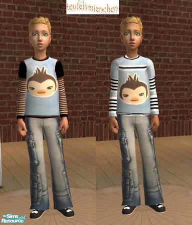 Sims 2 — JU8+JU11 by teufelsmienchen — recolor of maxis mesh 