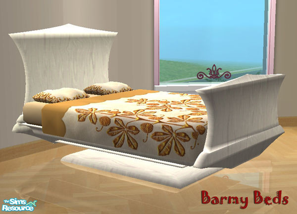 Sims 2 — Barmy Beds-Sunrise-Recol03 by Cloisonne — 