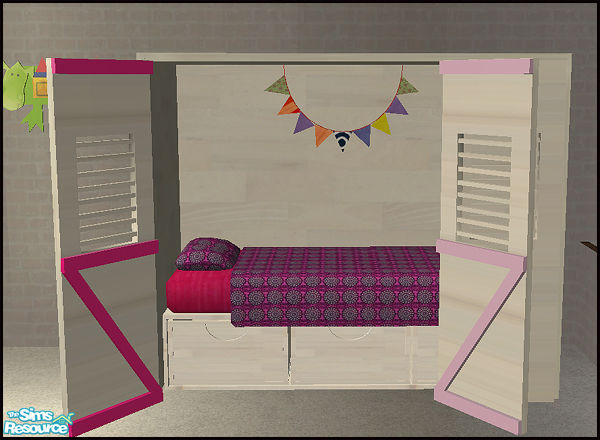 Sims 2 — Sweet - bed deco house by steffor — 