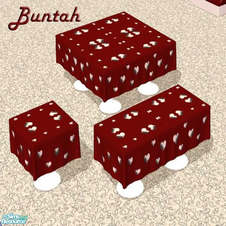 Sims 2 — Nightlife Romance Table TOP by buntah — This file gives you this table top in all three sizes. NIGHTLIFE