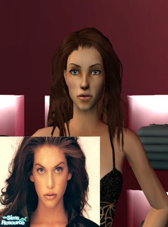 Sims 2 — Kim Smith by LadyH1973 — Model Kim Smith.(you'll need the hair from Sim Difference,not included)