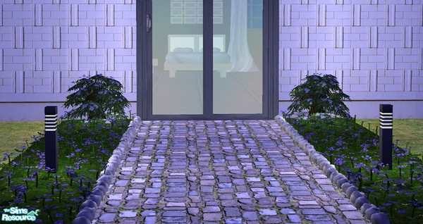 Sims 2 — Outdoor Lights - Pathway Lamp by Bitzybus — New Wall & Pathway lamps, uses the same colors as the "City