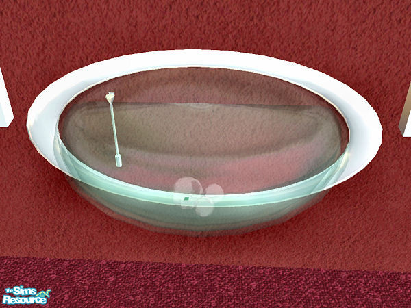 Sims 2 — Aquarium bits - light chrome by chrissy6930 — Recolor of solfals Aquarium.