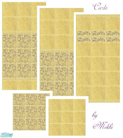 Sims 2 — Carlo by Mekhi — Beautiful and elegant tiles for your Sims'homes and businesses, enjoy! I will appreciate all