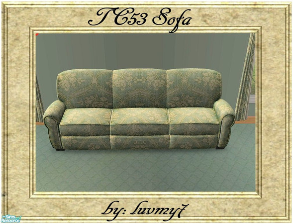 Sims 2 — TC53 Marble Elegance Livingroom - Sofa by luvmy7 — A very soft and elegant Sofa recolored to match my TC53