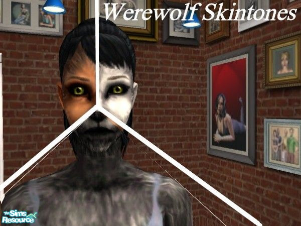 Sims 2 — Werewolf by Warrayfinson — I have an obsession with werewolves currently so I decided to create these 3