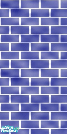 Sims 2 — blue brick by oldmember_topmodele — made by topmodele @ tsr