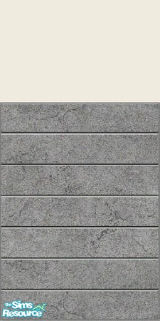 Sims 2 — High wall by SolanderCGN by SolanderCGN — High wall as part of my first bathroom set. 1 out of 3 different high