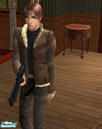Sims 2 — Leon S. Kennedy by snoopbunny — Leon Scott Kennedy from Resident Evil 2 & 4, seen here in his RE4 version.