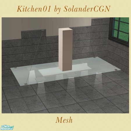 Sims 2 — Kitchen01 by SolanderCGN - Hood by SolanderCGN — Hood as part of my first kitchen set. Shows up ingame in the