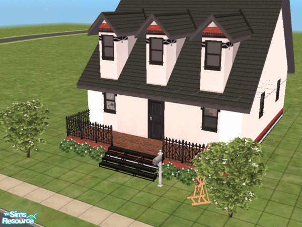 Sims 2 — Arcadia by SimanthaRat — A French Colonial Cottage, built around 1803. Lovingly restored, it includes all