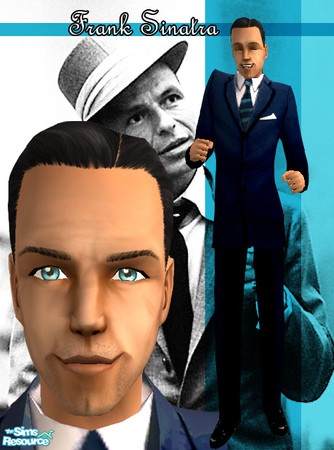 Sims 2 — Frank Sinatra by fashionado — Frank Sinatra as Mike Connor from the fantastic musical film High Society