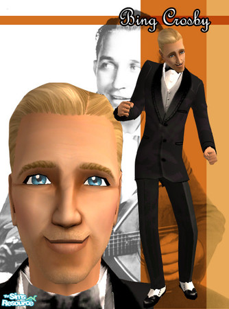 Sims 2 — Bing Crosby by fashionado — Bing Crosby as C.K. Dexter-Haven from the fantastic musical film High Society