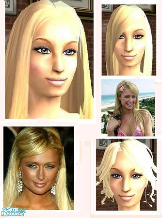 Sims 2 — Paris Hilton by kristiemi — Socialite Paris Hilton. You will need to download the mesh (SLIVER, by BIG BAD SHAR