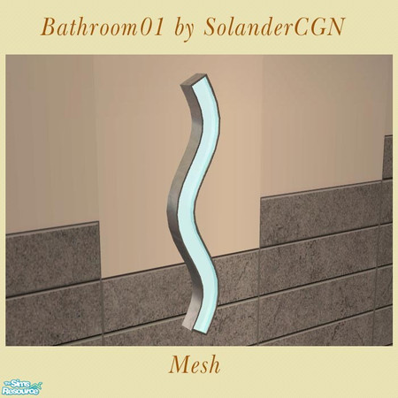 Sims 2 — Bathroom01 by SolanderCGN - Walllight by SolanderCGN — Wallight as part of my first bathroom set. 