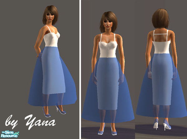 Sims 2 — №10 Yana Mesh07 Fa  by Mishu999  — Mesh for adultfemale. Zip include: mesh with template texture. Have