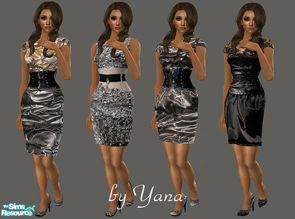 Sims 2 — Collection №25 Dolce & Gabbana by Mishu999  — Dresses from Dolce & Gabbana Fashion Show.