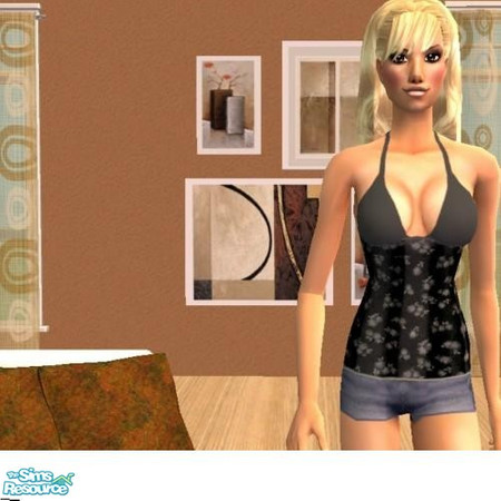 Sims 2 — Jessica Simpson by kristiemi — Package file comes with only Maxis content. To achieve look shown you will need