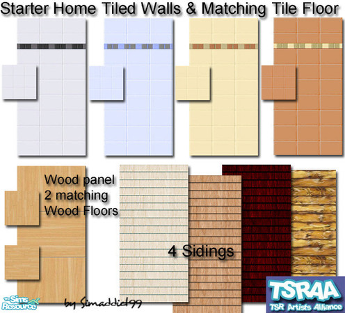 Sims 2 — SH Walls & Floors 2 - TSRAA by Simaddict99 — 