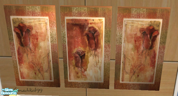 Sims 2 — NLR - Paintings by Simaddict99 — rquires my 3 in 1 painting mesh, see link below.