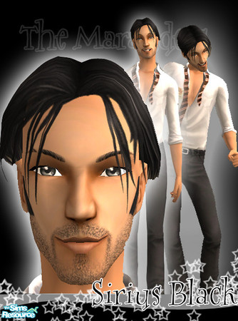 Sims 2 — Sirius Black by fashionado — The Era of the Marauders! Bring the wonders of Hogwarts characters to your own