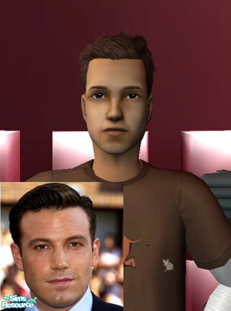 Sims 2 — Ben Affleck by LadyH1973 — Actor Ben Affleck