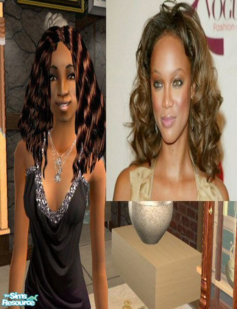 Sims 2 — Tyra Banks by bunny8675309 — By JLK LoOk @ my stuff plz :)