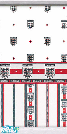 Sims 2 — England FC by Snowbelle — Wallpaper for the football fan sim.