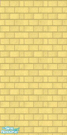 Sims 2 — Cremebrick by darci321 —  A set of 4 exterior walls in The Briks Collection. Created by darci321 /Ylist. I am a