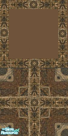 Sims 2 — Marockoo Gold 4 by darci321 — Marockoo Gold Brick wall Set consists of 8 walls and it is part of the Dark Stream