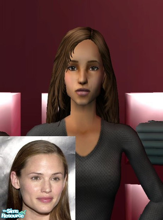 Sims 2 — Jennifer Garner by LadyH1973 — Actress Jennifer Garner.