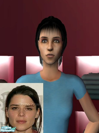 Sims 2 — Neve Campbell by LadyH1973 — Actress Neve Campbell from the Scream trilogies.