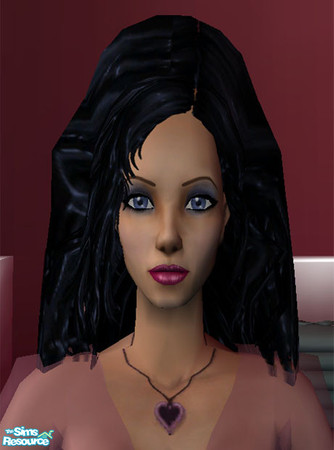 Sims 2 — Priscilla Presley by lmp — Elvis Presley's only wife. Complete with 60's era beehive hairdo and smart outfit.